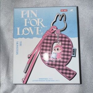 The Monsters Pin For Love Series-Letter Pendant Blind Box (N-Z)